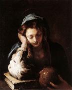 FETI, Domenico The Repentant St Mary Magdalene dfr oil